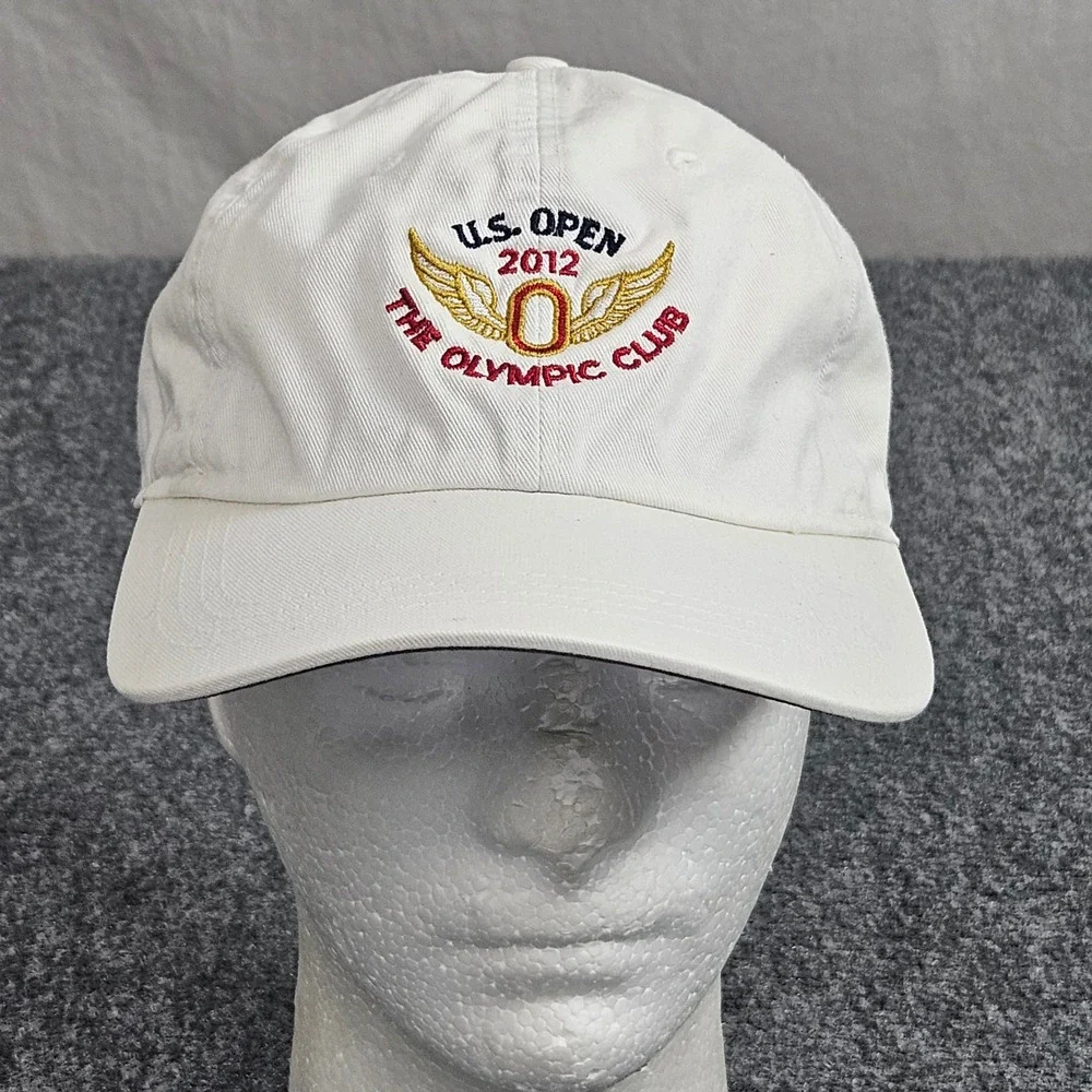US Open Hat White 2012 The Olympic Club Lexus Golf Cap‎ Adjustable Golfcore PGA